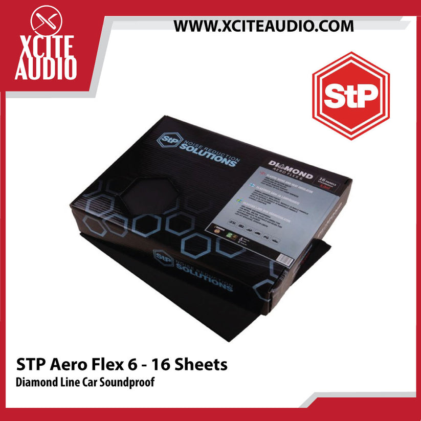 STANDARTPLAST STP Diamond Line AeroFlex 6 Car Soundproof - 16 Sheets ...